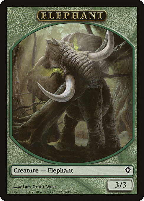 Elephant — Worldwake Tokens 4