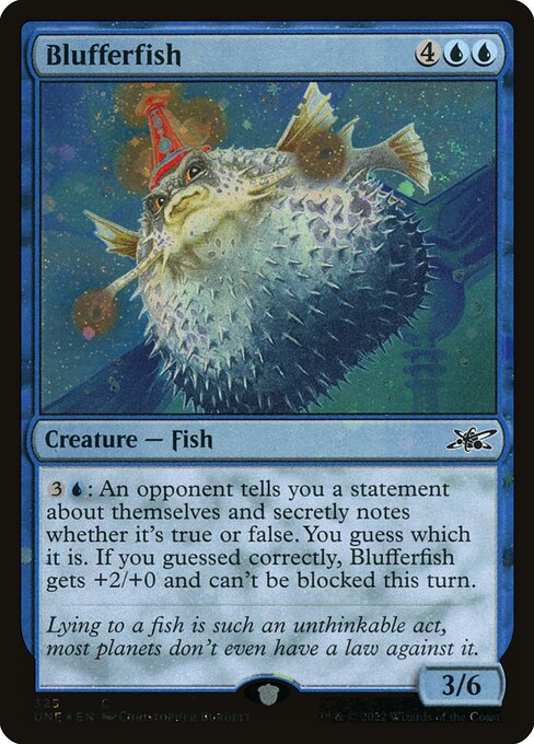 Blufferfish — Unfinity 325