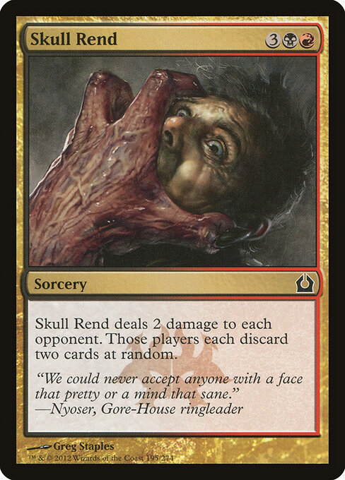 Partir Crânios — Return to Ravnica 195