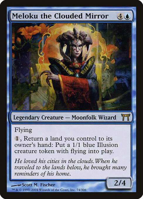Meloku, o Espelho Enevoado — Champions of Kamigawa 74