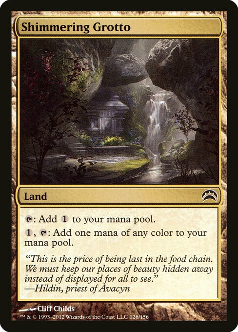 Gruta Cintilante — Planechase 2012 126