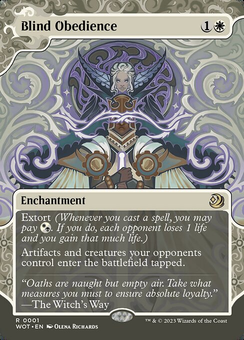 Obediência Cega — Wilds of Eldraine: Enchanting Tales 1