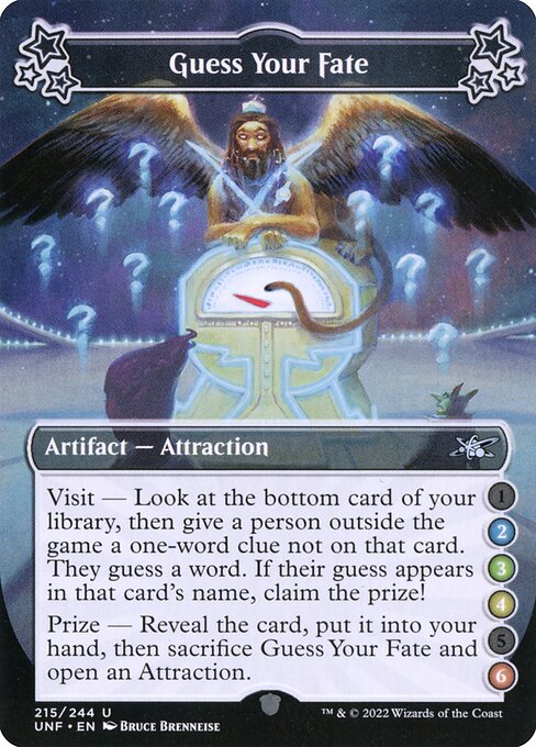 Guess Your Fate — Unfinity 215a
