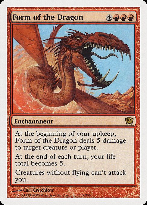 Forma do Dragão — Ninth Edition 187