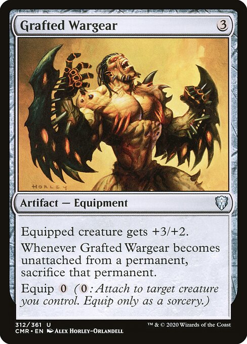 Armadura de Guerra Enxertada — Commander Legends 312