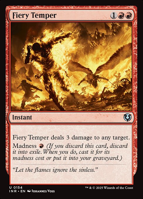 Temperamento Explosivo — Innistrad Remastered 154