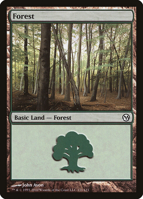 Floresta — Duels of the Planeswalkers 111