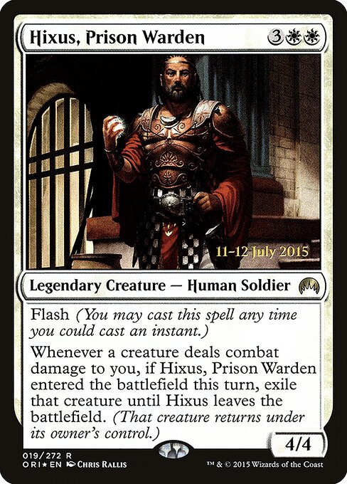 Hixus, o Carcereiro — Magic Origins Promos 19s