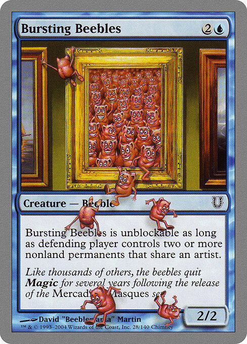 Bursting Beebles — Unhinged 28