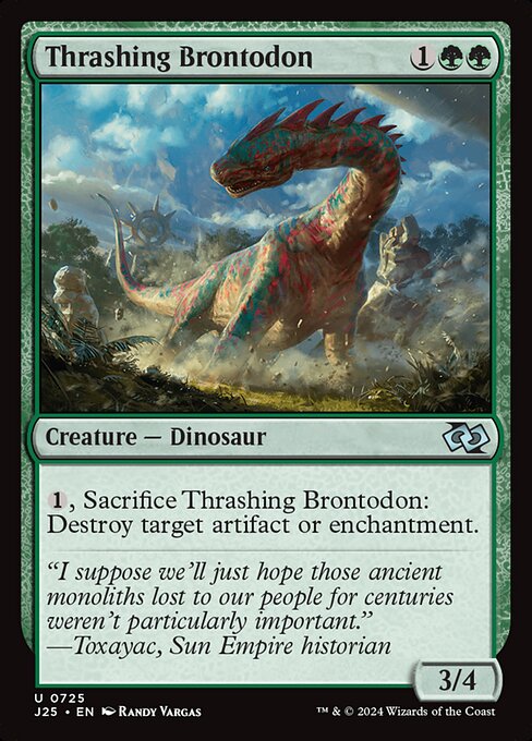 Brontodonte Destruidor — Foundations Jumpstart 725