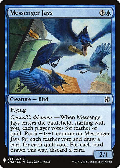 Messenger Jays — The List CN2-35