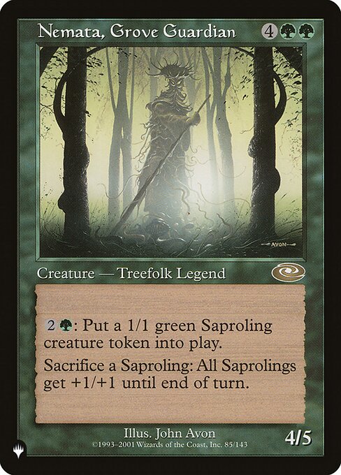 Nemata, A Guardiã do Bosque — The List PLS-85