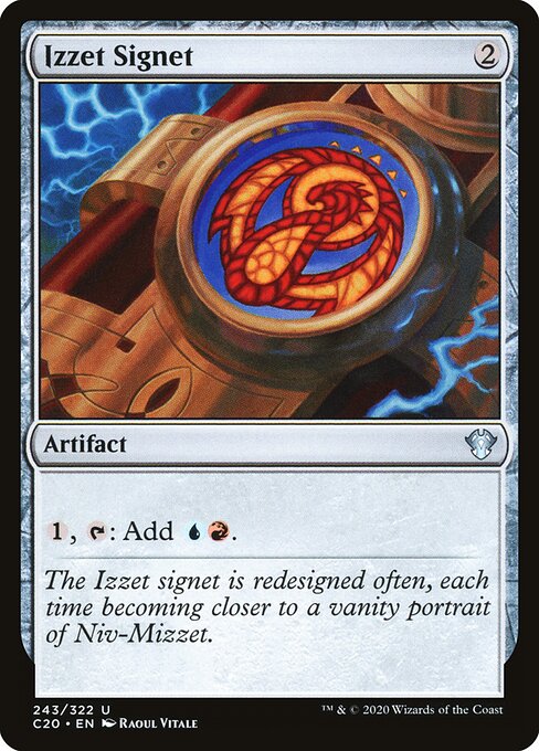 Sinete Izzet — Commander 2020 243