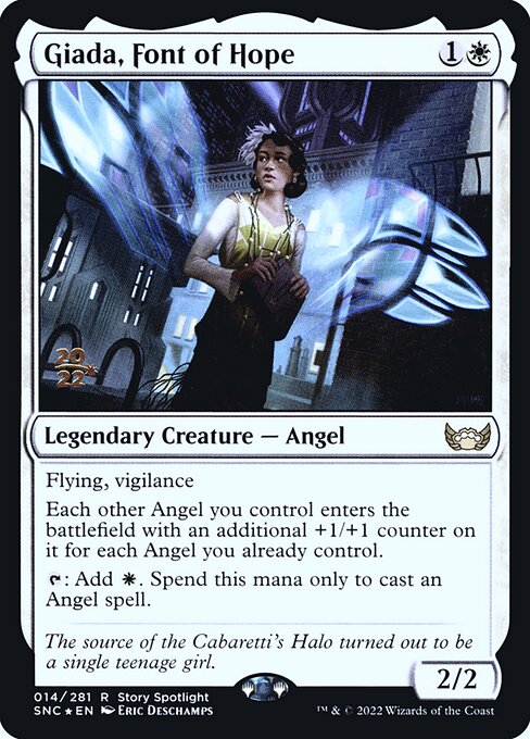 Giada, Fonte de Esperança — Streets of New Capenna Promos 14s