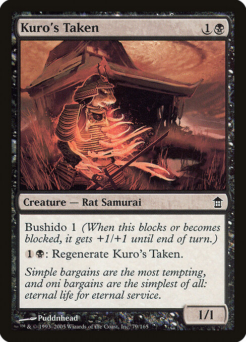 Prisioneiro de Kuro — Saviors of Kamigawa 79