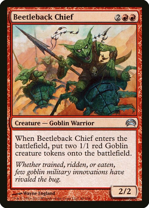 Beetleback Chief — Planechase 2012 40