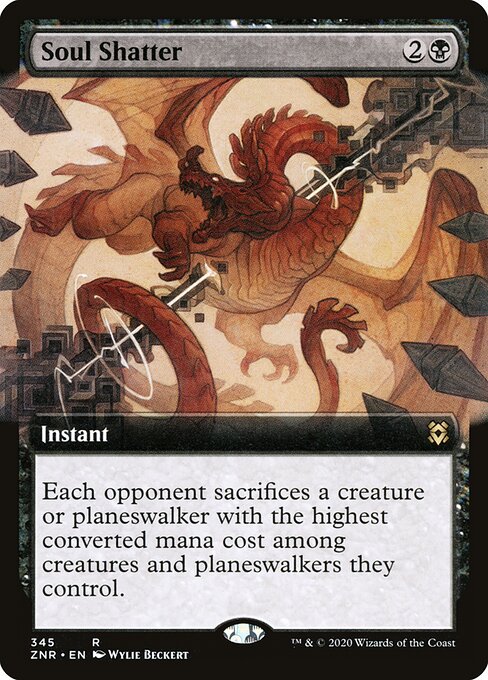 Estilhaçamento d'Alma — Zendikar Rising 345