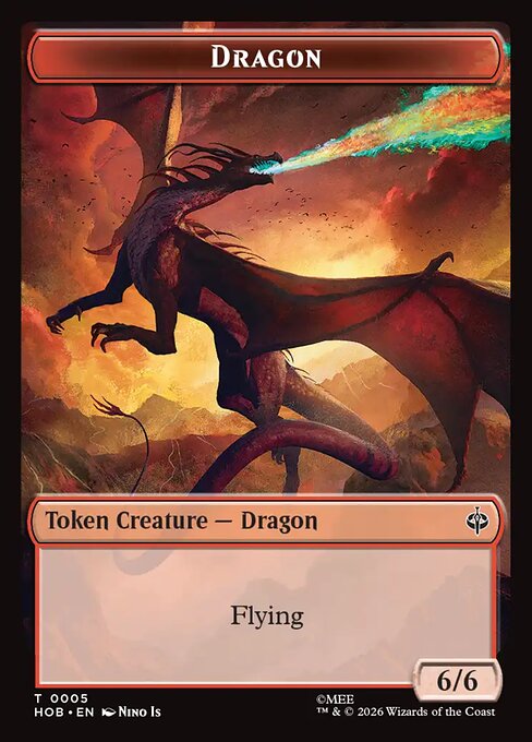 Dragon — The Hobbit Tokens 5