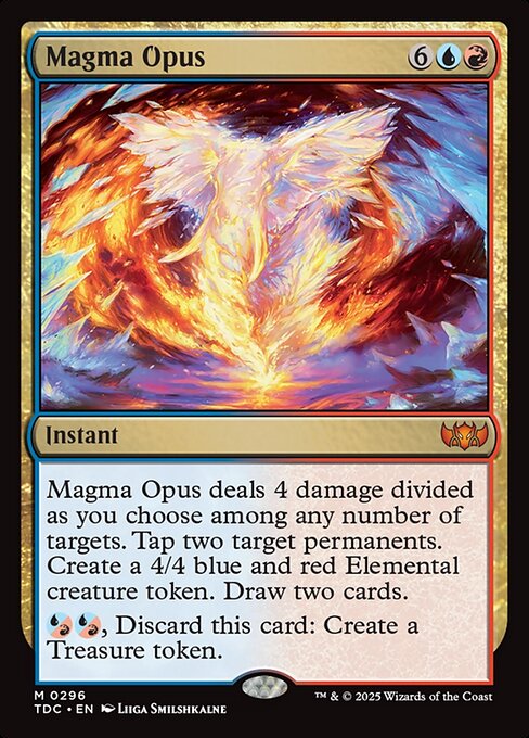 Magma Opus — Tarkir: Dragonstorm Commander 296