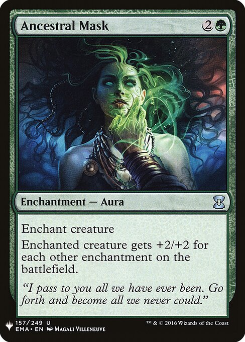 Máscara Ancestral — The List EMA-157