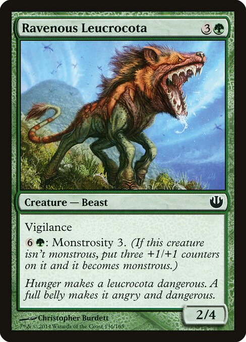 Leucrócota Voraz — Journey into Nyx 136