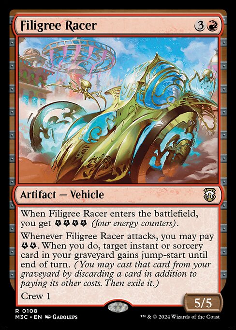 Filigree Racer — Modern Horizons 3 Commander 108