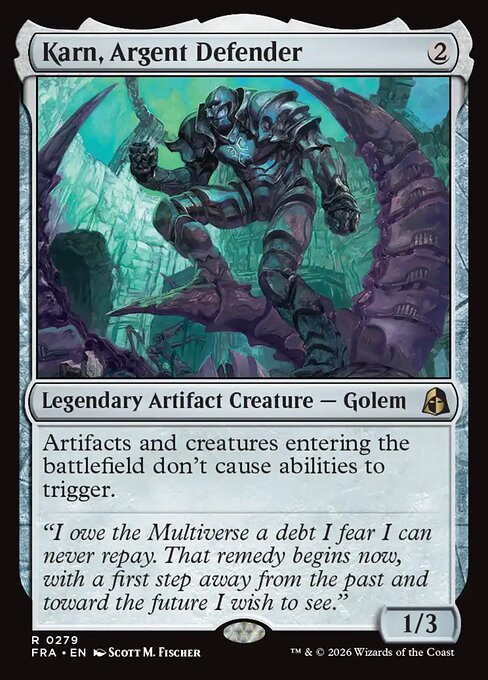 Karn, Argent Defender — Reality Fracture 279