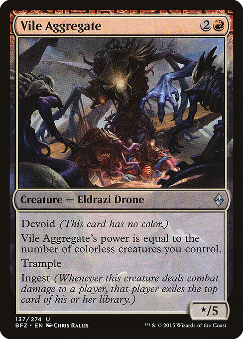 Agregado Vil — Battle for Zendikar 137
