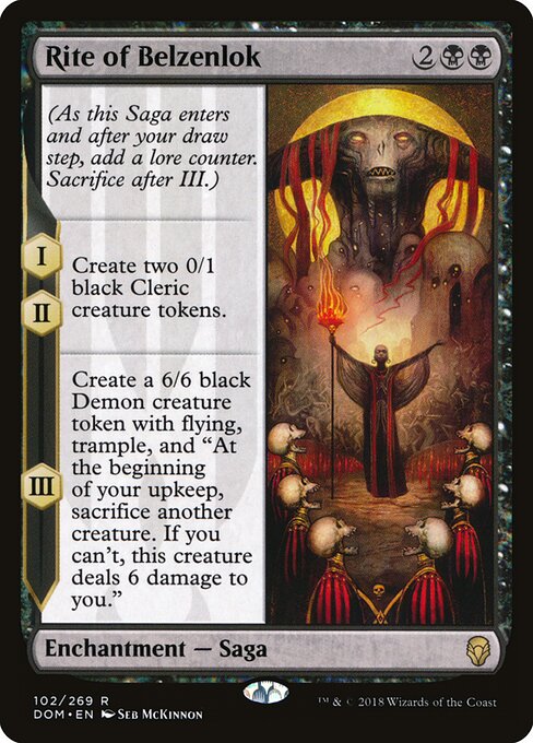 Rito de Belzenlok — Dominaria 102