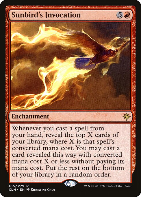 Invocação do Pássaro Solar — Ixalan 165