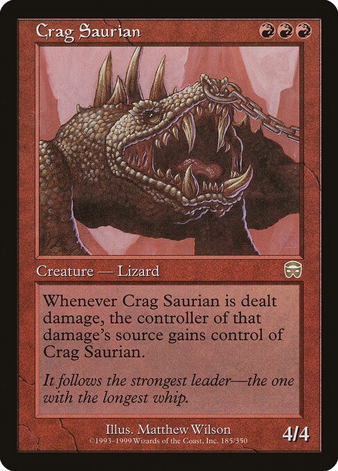 Sáurio dos Rochedos — Mercadian Masques 185