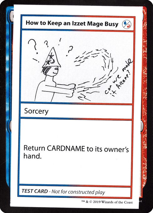 How to Keep an Izzet Mage Busy — Mystery Booster Playtest Cards 2021 93