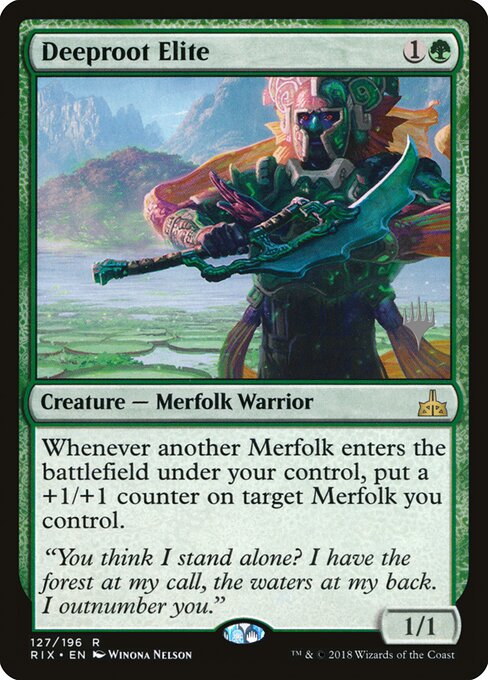 Elite de Raiz Profunda — Rivals of Ixalan Promos 127p