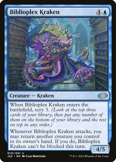 Biblioplex Kraken — Jumpstart 2022 10