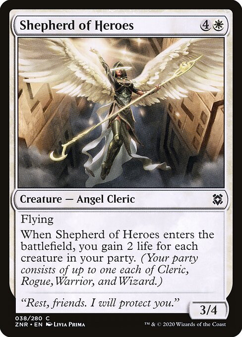 Pastora dos Heróis — Zendikar Rising 38