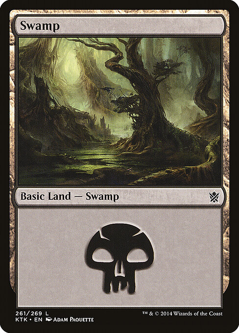 Pântano — Khans of Tarkir 261