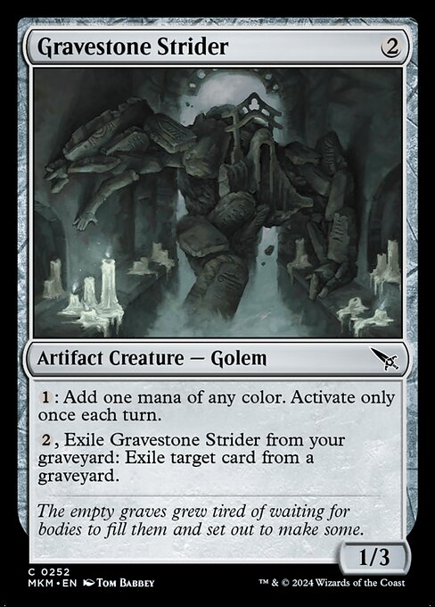 Gravestone Strider — Murders at Karlov Manor 252