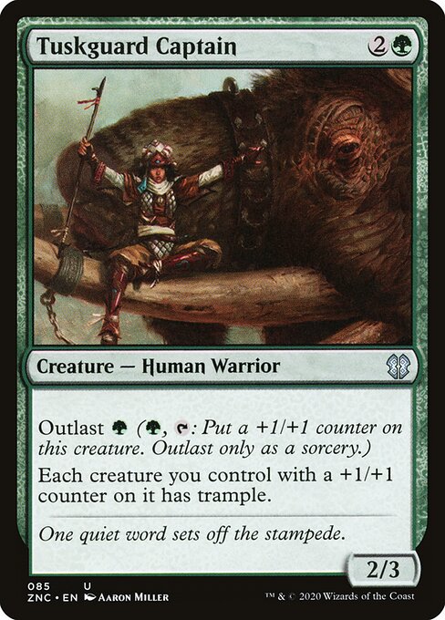 Capitão do Marfim de Guarda — Zendikar Rising Commander 85