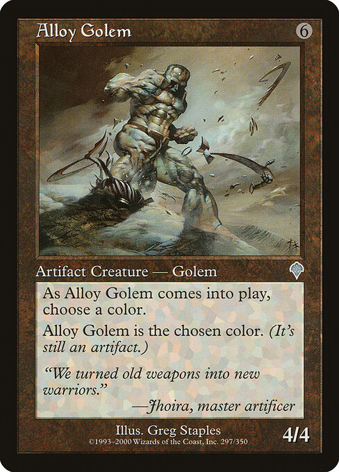 Golem de Liga Metálica — Invasion 297