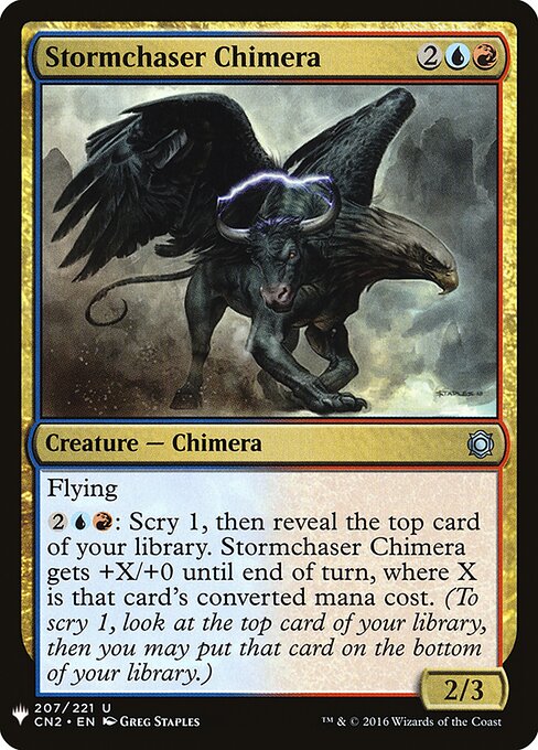 Quimera Caçadora de Tempestade — The List CN2-207