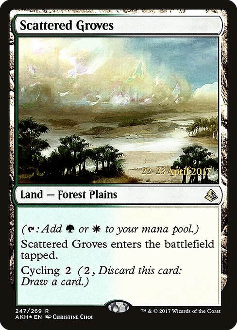 Bosques Esparsos — Amonkhet Promos 247s
