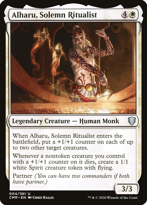 Alharu, Ritualista Solene — Commander Legends 4