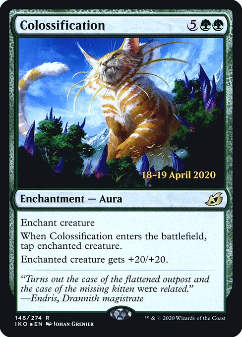 Colossificação — Ikoria: Lair of Behemoths Promos 148s