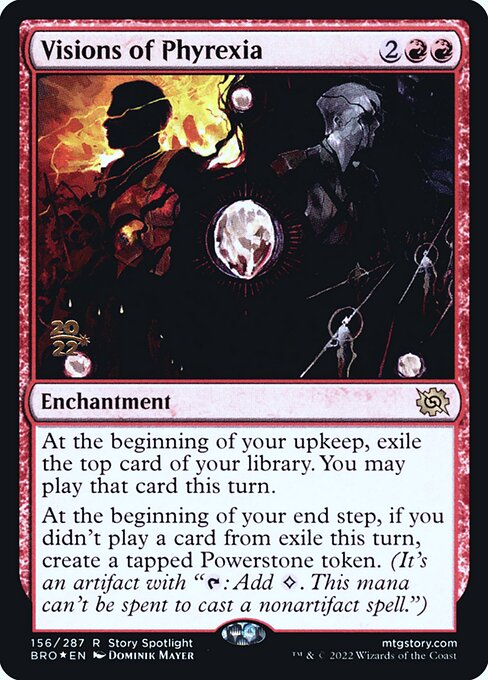Visões de Phyrexia — The Brothers' War Promos 156s