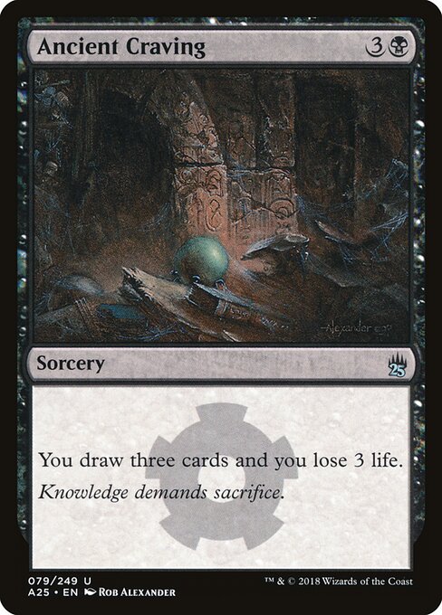 Avidez Ancestral — Masters 25 79