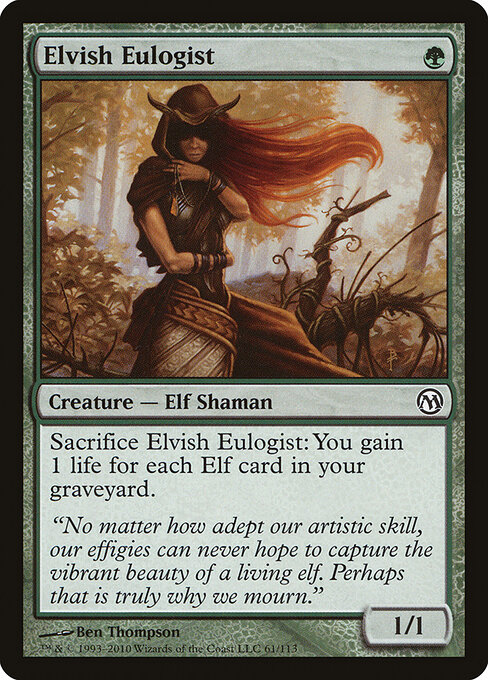 Elogiadora Élfica — Duels of the Planeswalkers 61