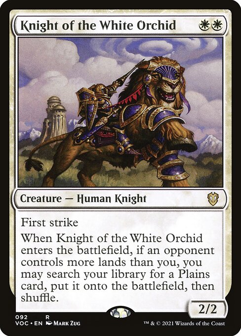 Cavaleiro da Orquídea Branca — Crimson Vow Commander 92
