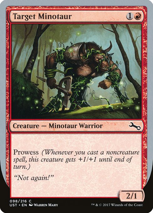 Target Minotaur — Unstable 98d