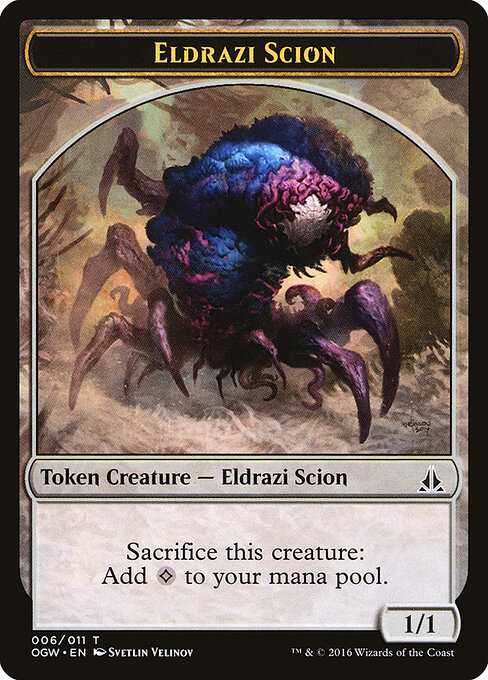 Eldrazi Scion — Oath of the Gatewatch Tokens 6