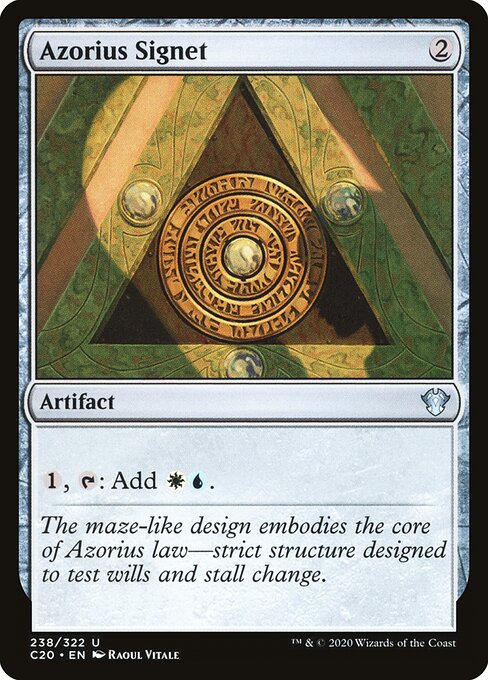 Sinete Azorius — Commander 2020 238